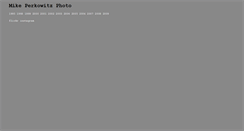 Desktop Screenshot of photo.perkowitz.net